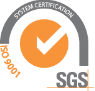 SGS ISO 9001 Logo
